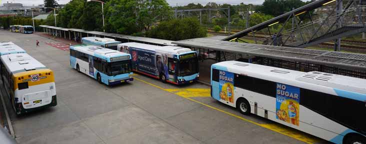 Volvo Bustech VST B12BLE Interline 9471, Transit Systems 1275 Custom CB60 Evo II B7RLE & Transdev 1973